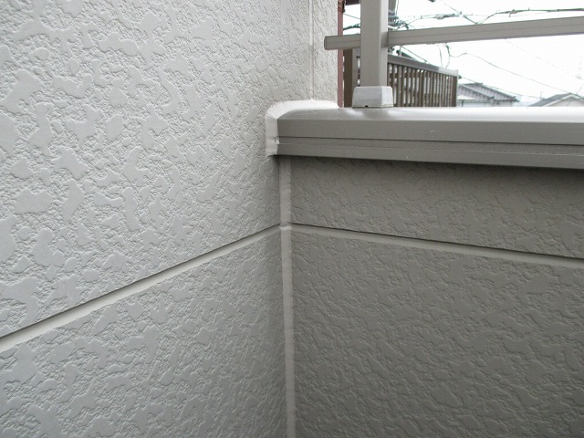 シーリング打設後